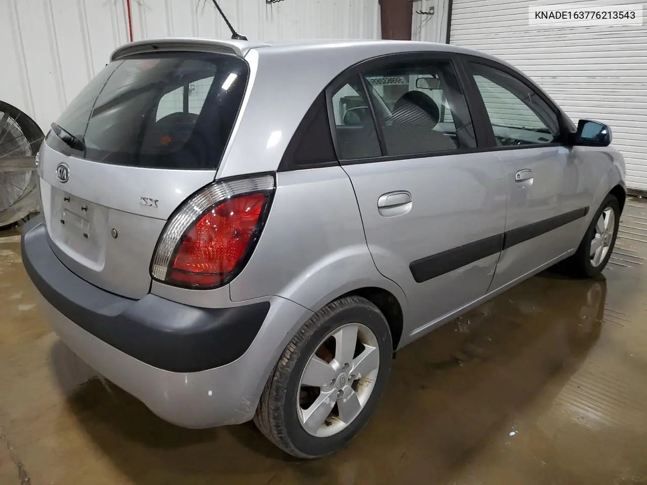 2007 Kia Rio 5 Sx VIN: KNADE163776213543 Lot: 56963265