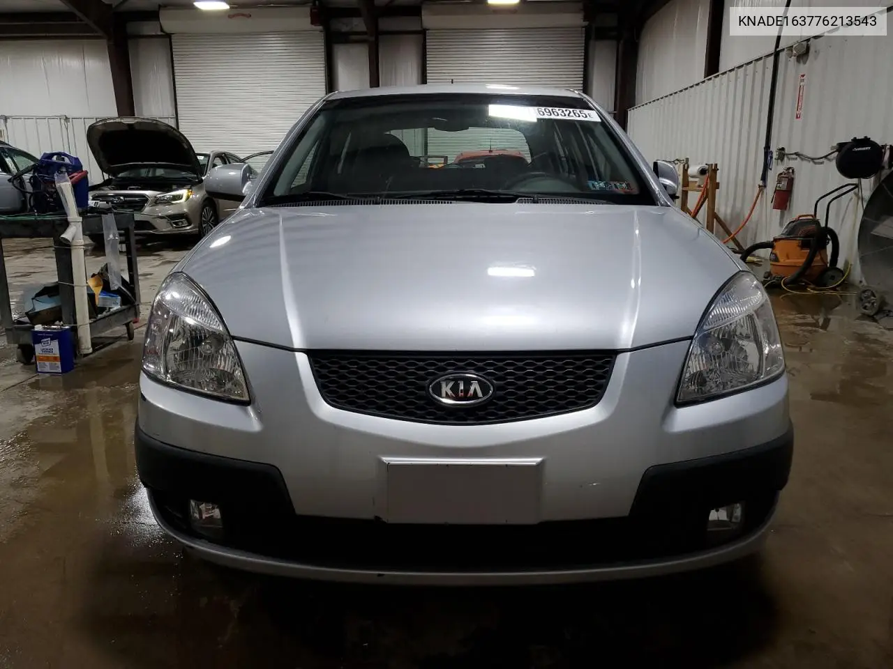 2007 Kia Rio 5 Sx VIN: KNADE163776213543 Lot: 56963265