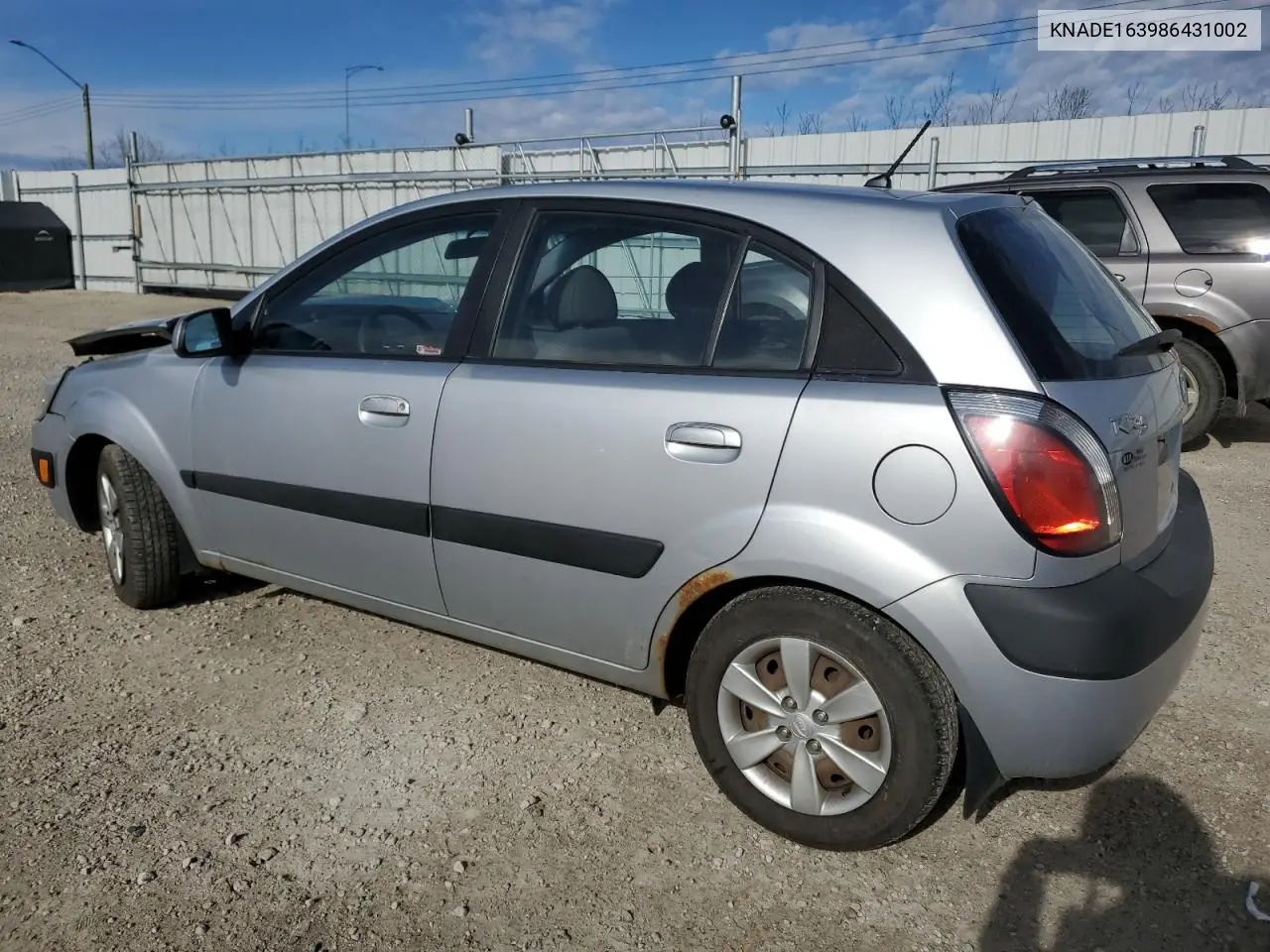 2008 Kia Rio 5 Sx VIN: KNADE163986431002 Lot: 54569435