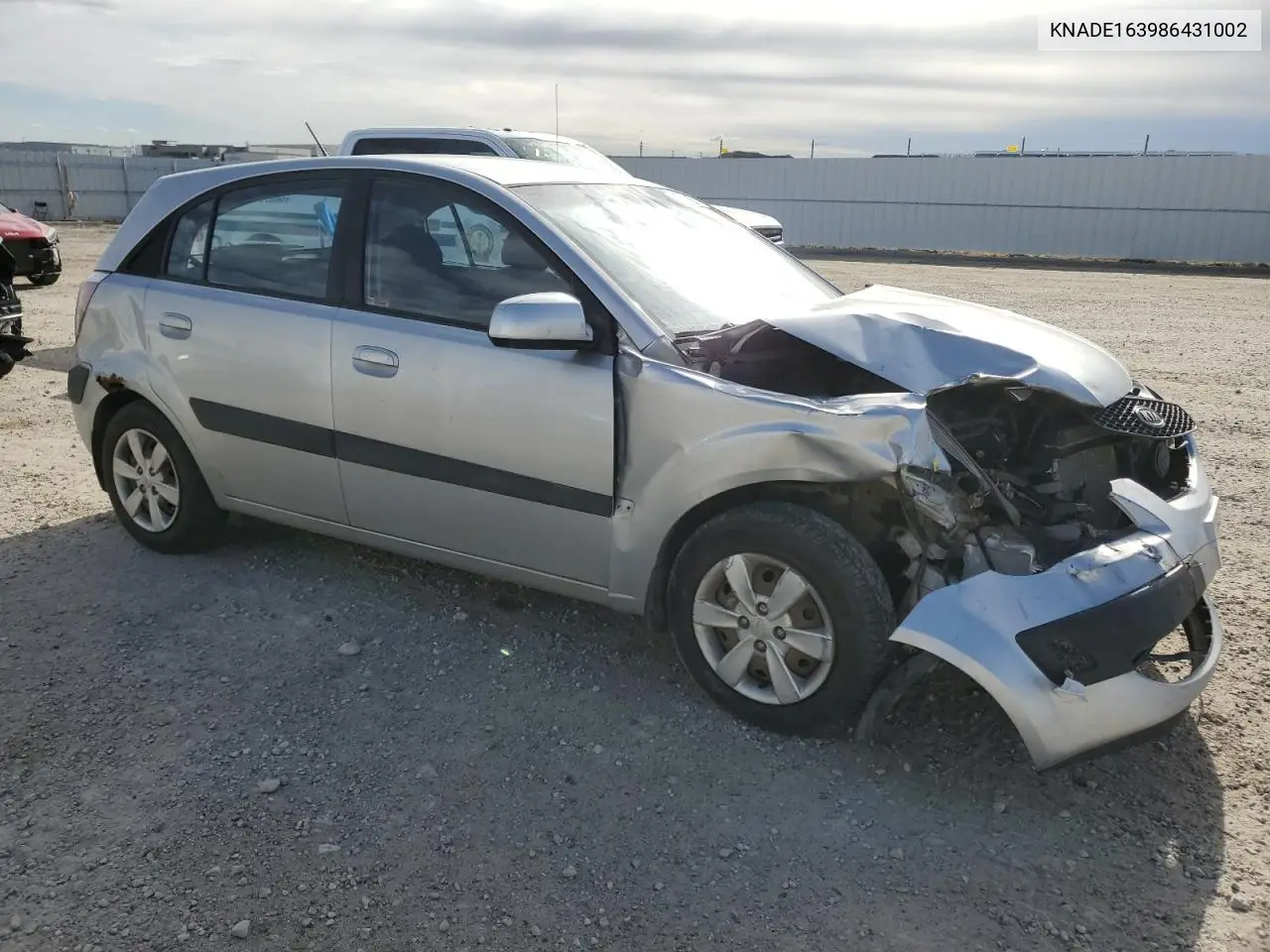 2008 Kia Rio 5 Sx VIN: KNADE163986431002 Lot: 54569435