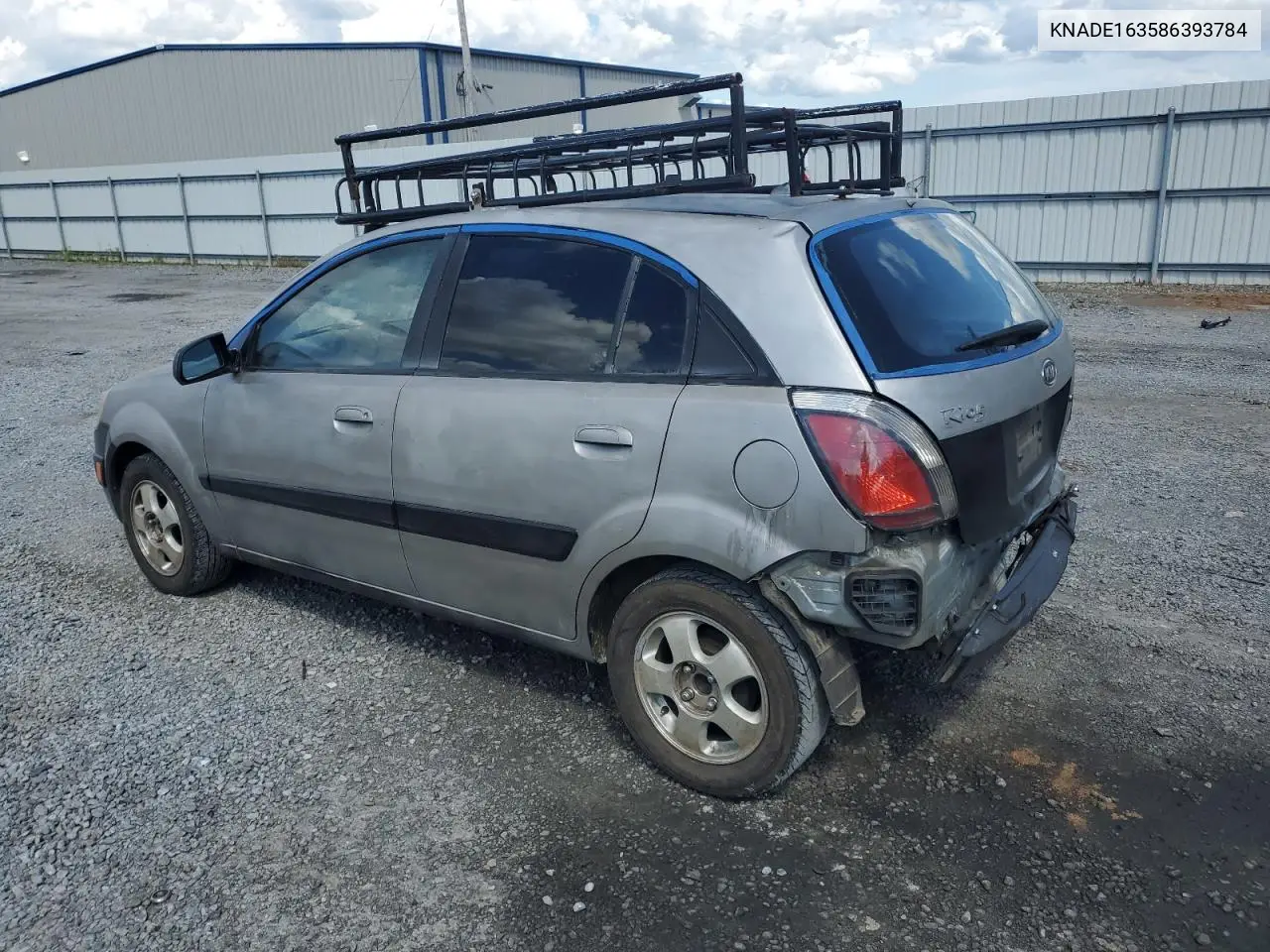 2008 Kia Rio 5 Sx VIN: KNADE163586393784 Lot: 56575405