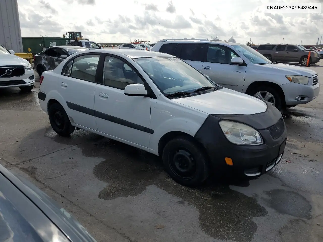 2009 Kia Rio Base VIN: KNADE223X96439445 Lot: 54619335
