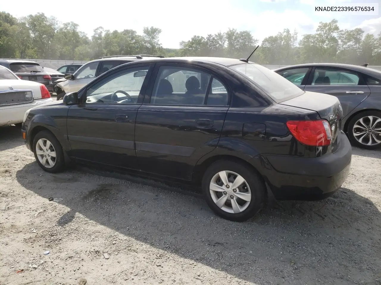 2009 Kia Rio Base VIN: KNADE223396576534 Lot: 56341645