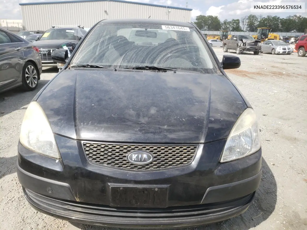 2009 Kia Rio Base VIN: KNADE223396576534 Lot: 56341645