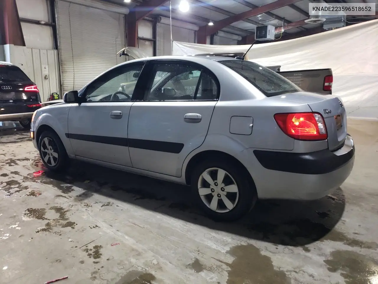 2009 Kia Rio Base VIN: KNADE223596518652 Lot: 56645555