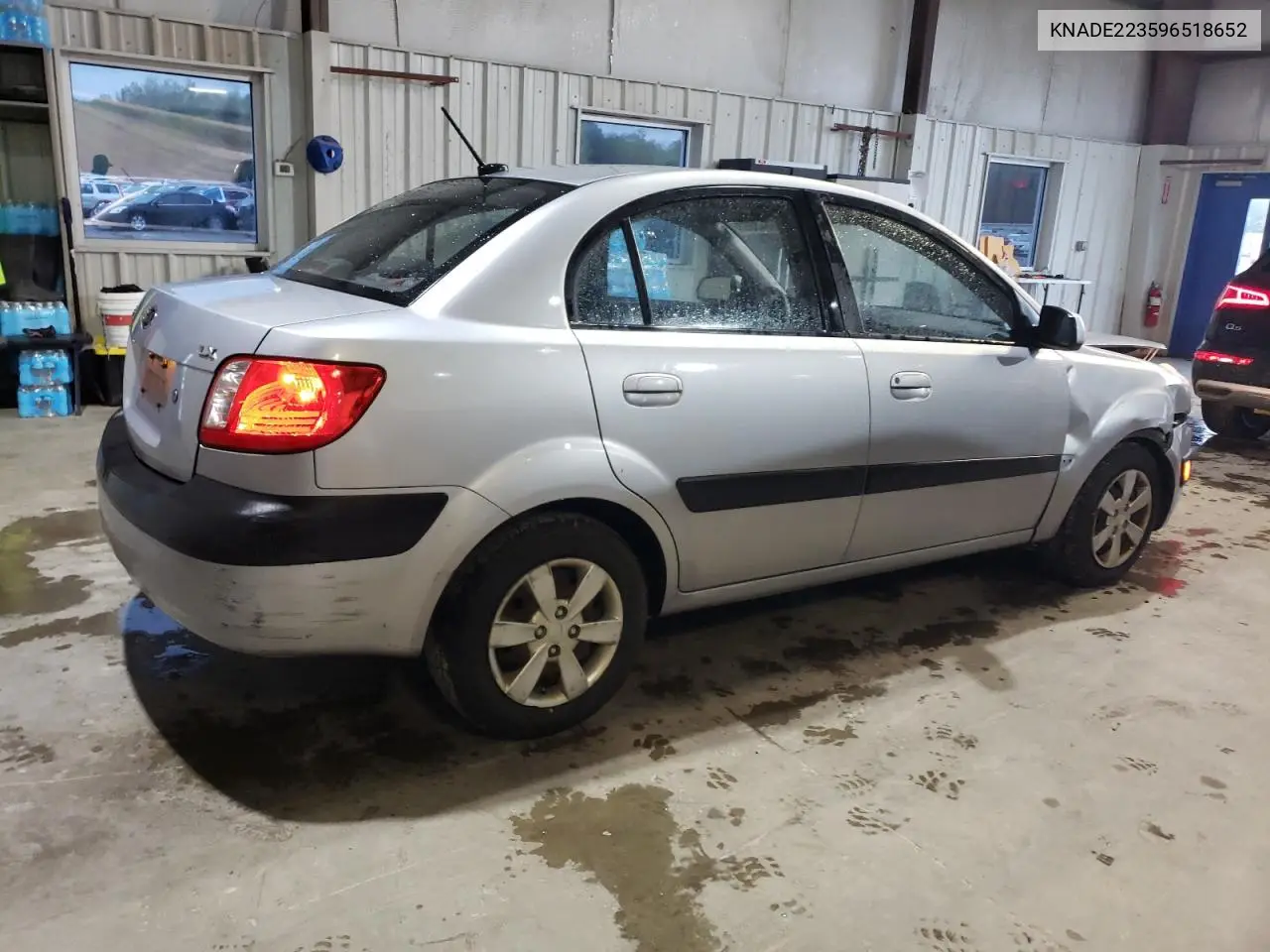 2009 Kia Rio Base VIN: KNADE223596518652 Lot: 56645555