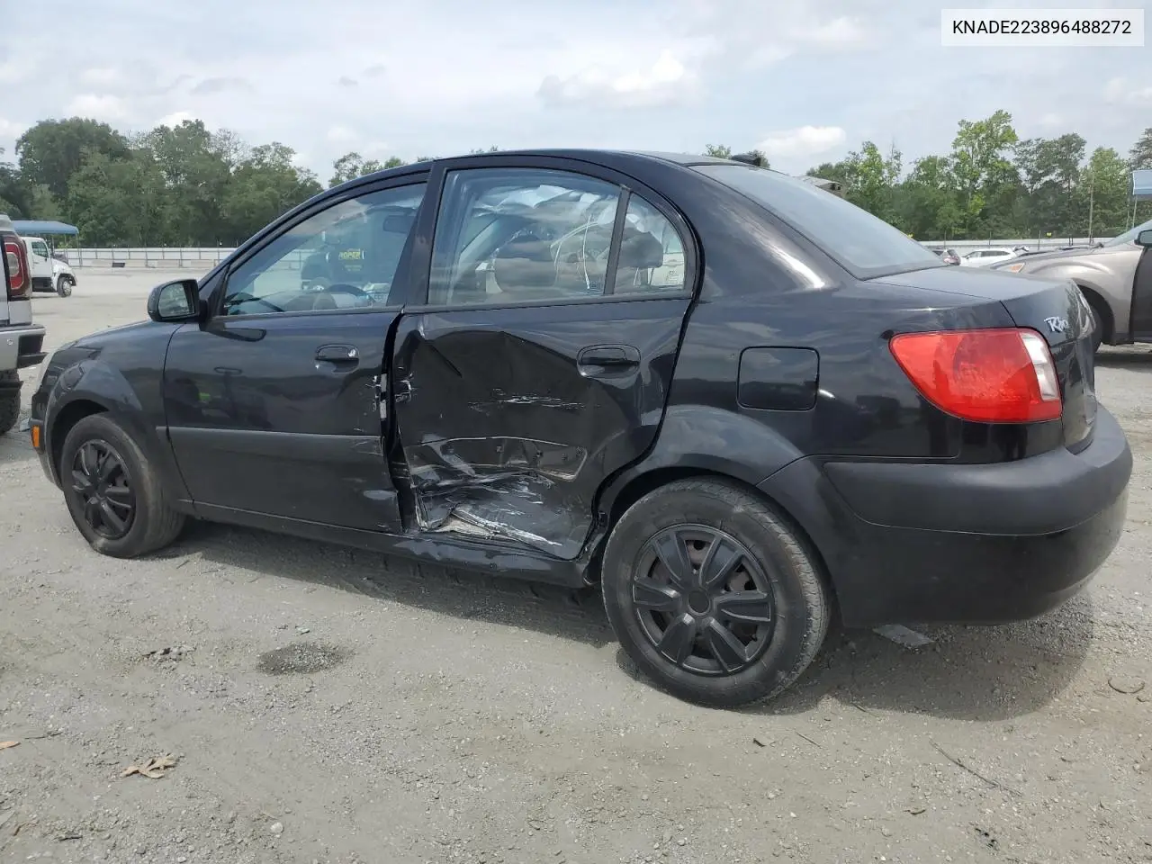 2009 Kia Rio Base VIN: KNADE223896488272 Lot: 60893015