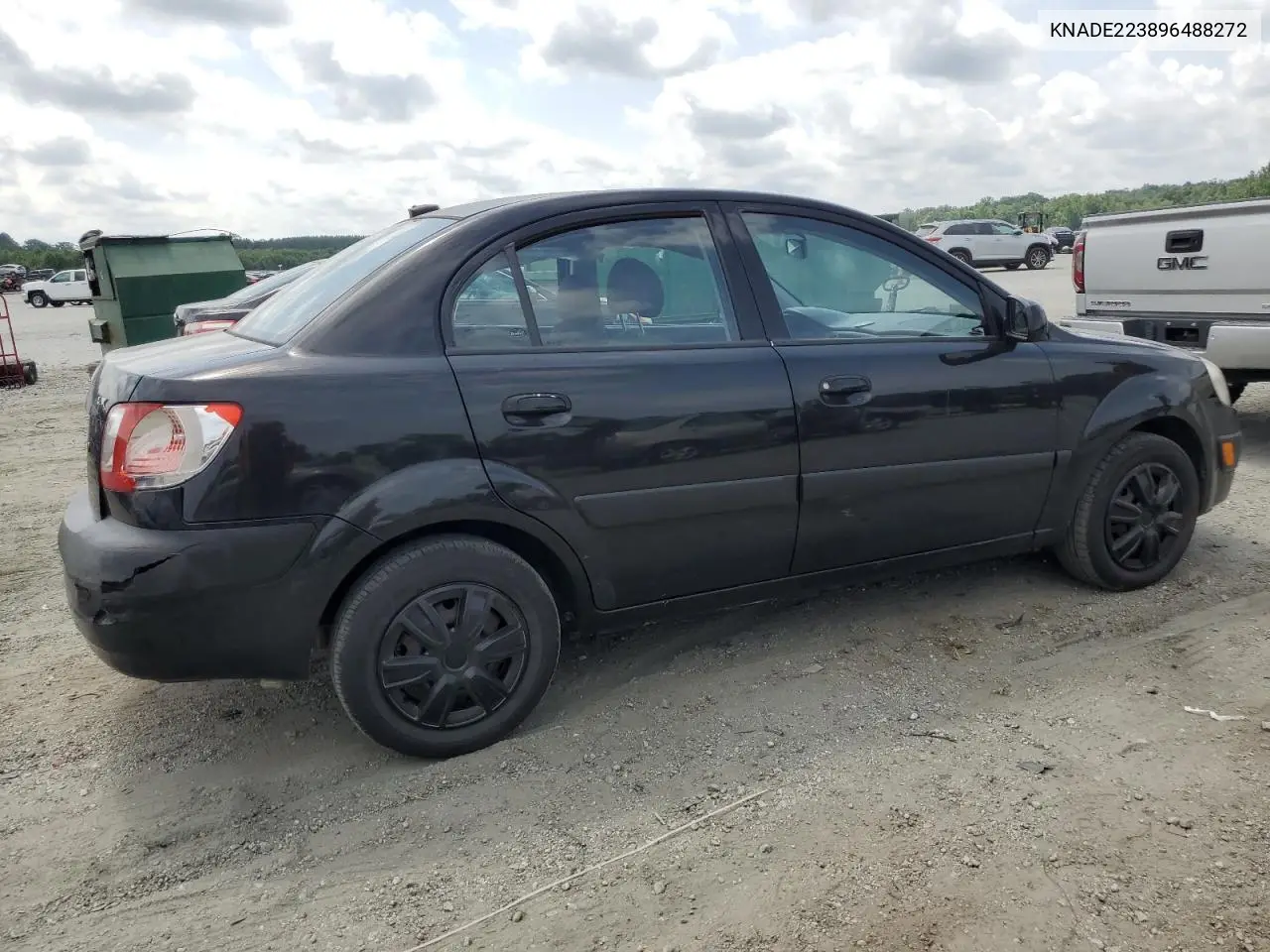 2009 Kia Rio Base VIN: KNADE223896488272 Lot: 60893015