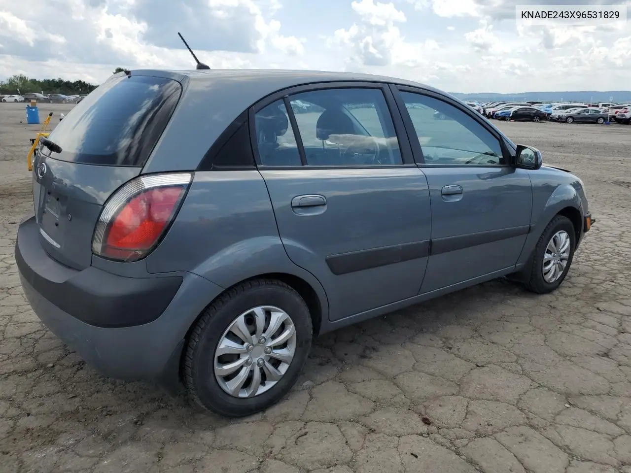 2009 Kia Rio 5 Sx VIN: KNADE243X96531829 Lot: 61533975