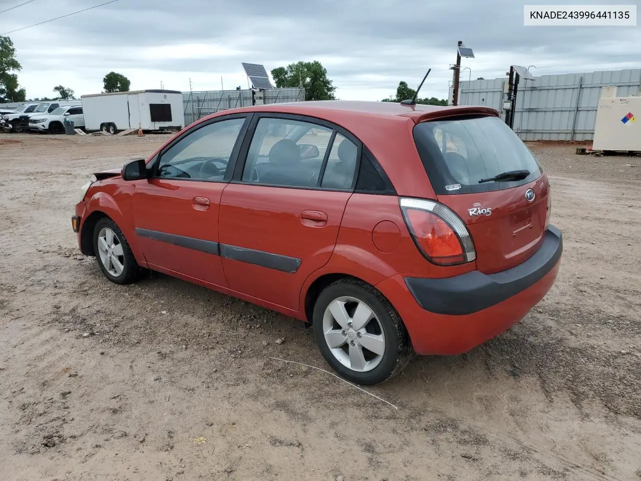 2009 Kia Rio 5 Sx VIN: KNADE243996441135 Lot: 61589505
