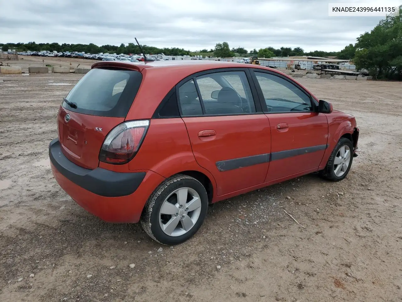 2009 Kia Rio 5 Sx VIN: KNADE243996441135 Lot: 61589505
