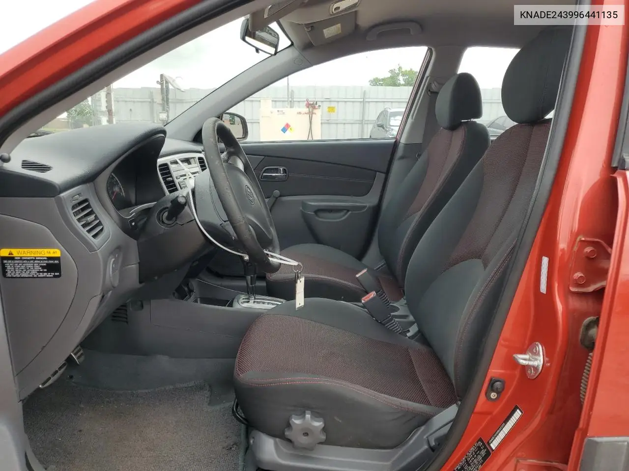 2009 Kia Rio 5 Sx VIN: KNADE243996441135 Lot: 61589505