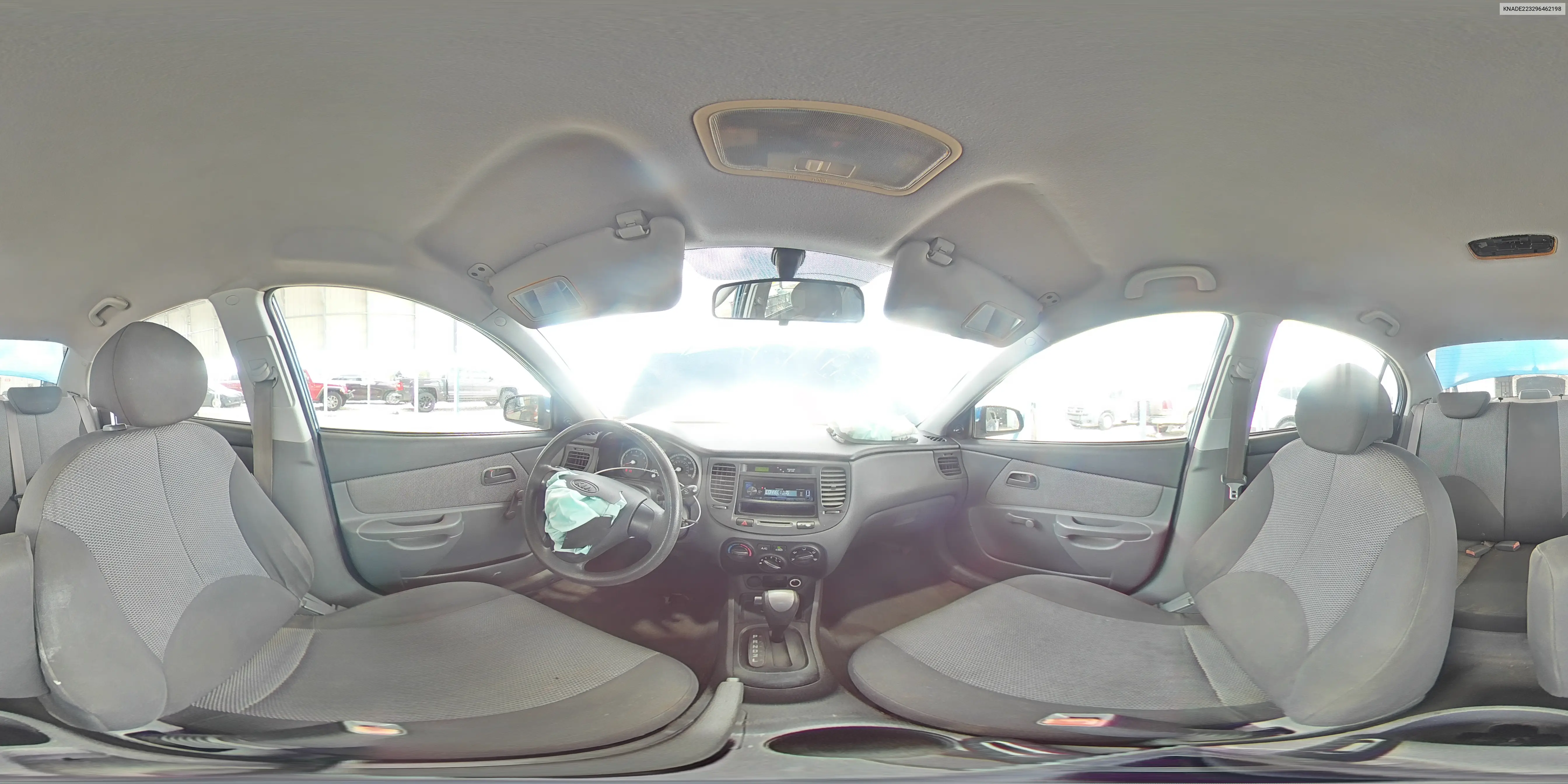 2009 Kia Rio Base VIN: KNADE223296462198 Lot: 65591425