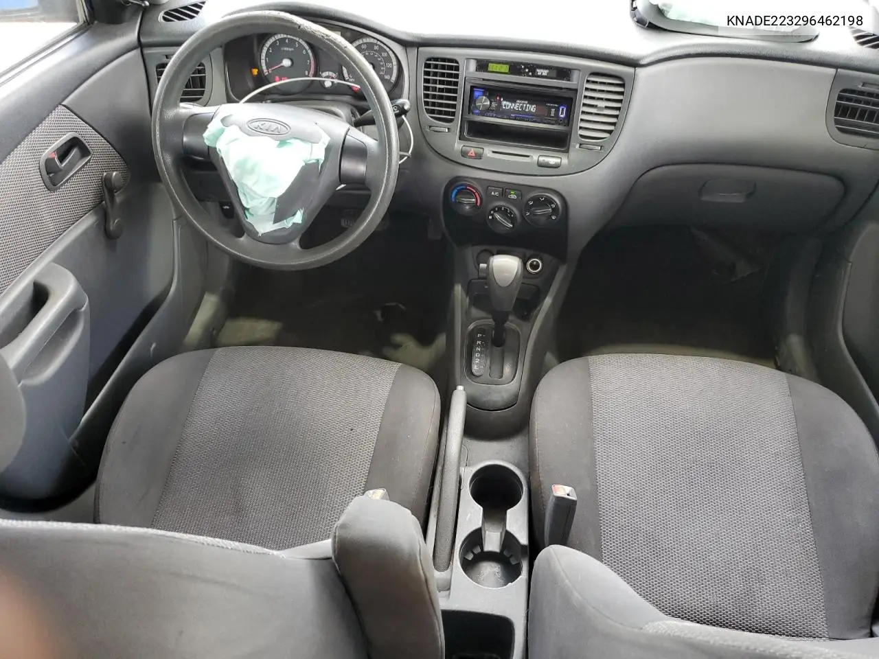 2009 Kia Rio Base VIN: KNADE223296462198 Lot: 65591425