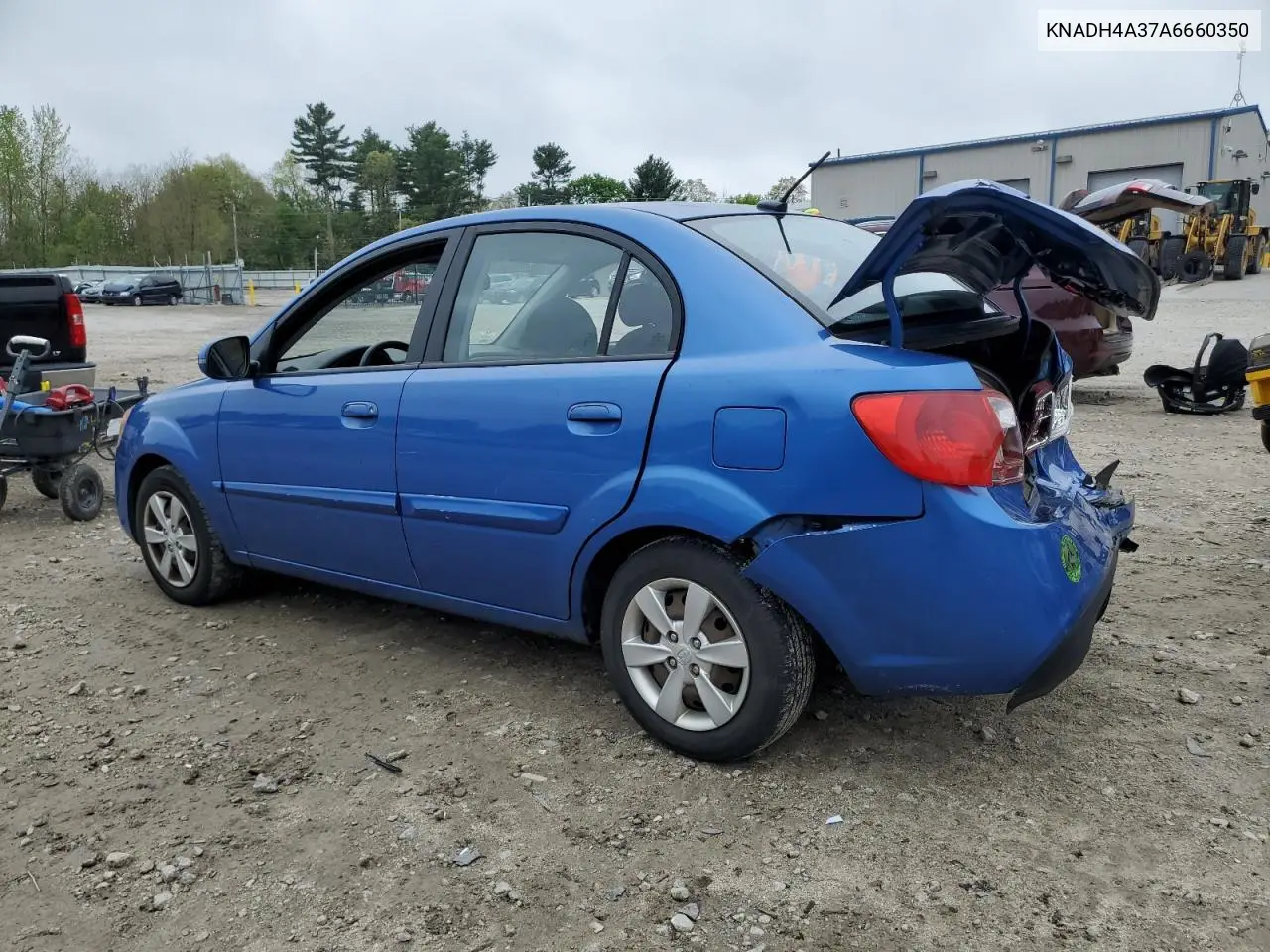 2010 Kia Rio Lx VIN: KNADH4A37A6660350 Lot: 55643125
