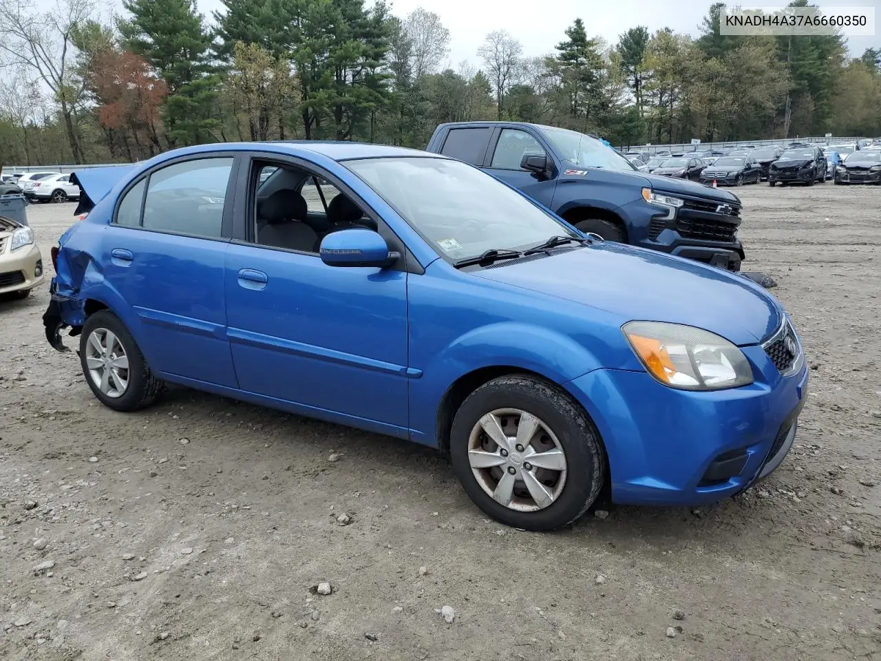 2010 Kia Rio Lx VIN: KNADH4A37A6660350 Lot: 55643125