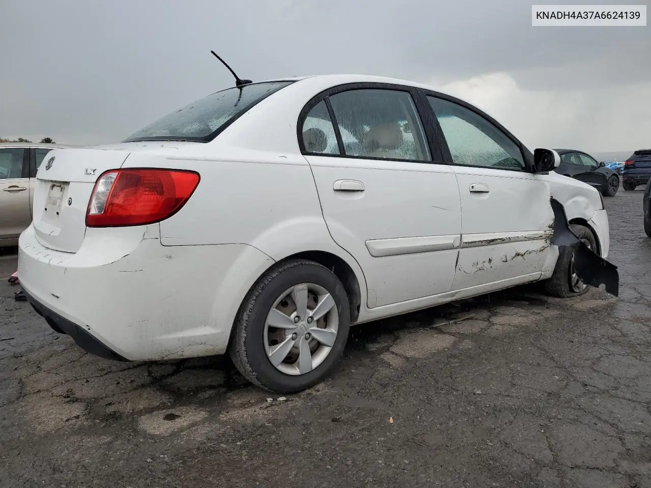 2010 Kia Rio Lx VIN: KNADH4A37A6624139 Lot: 55927885