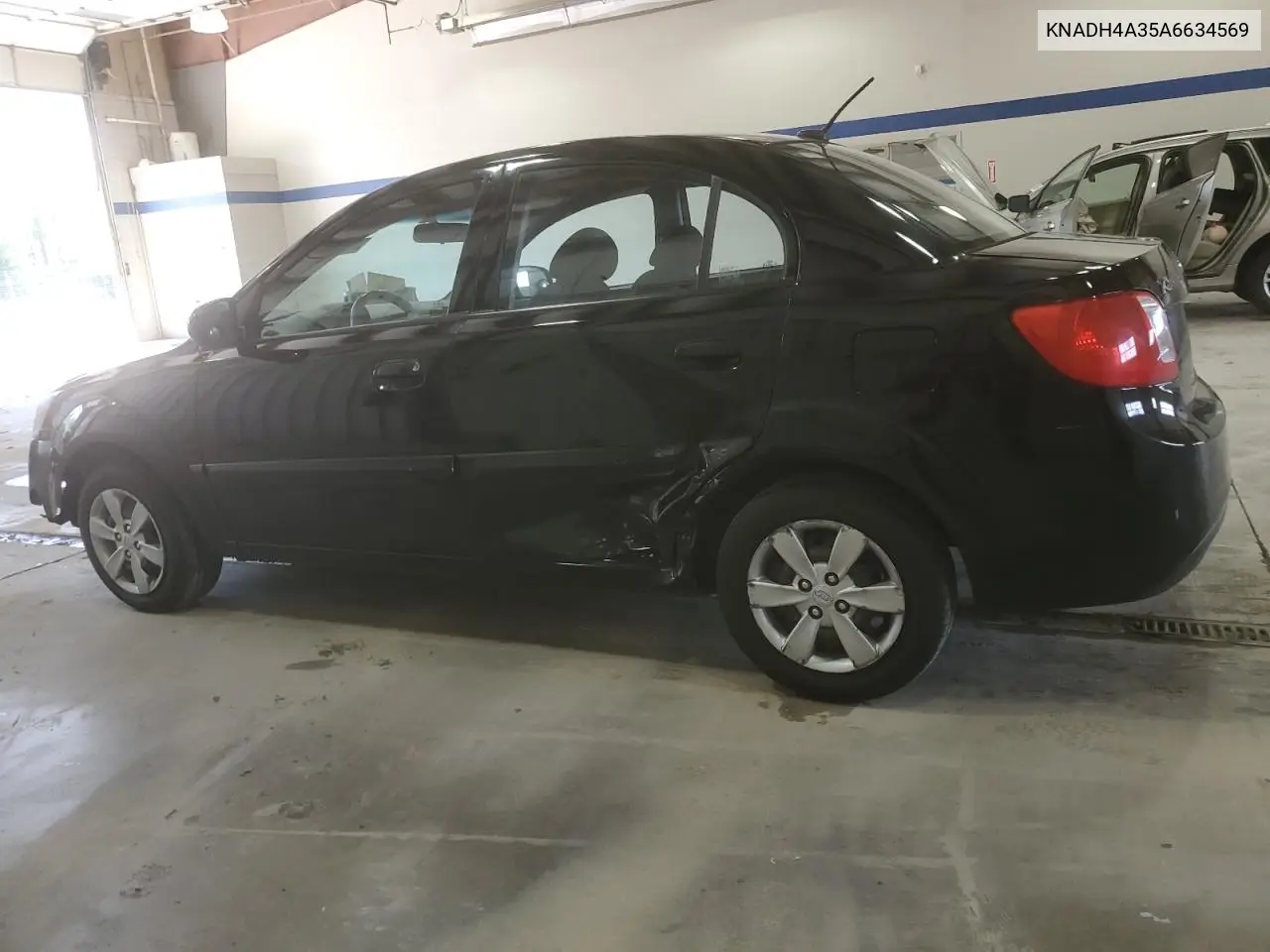 2010 Kia Rio Lx VIN: KNADH4A35A6634569 Lot: 55928315