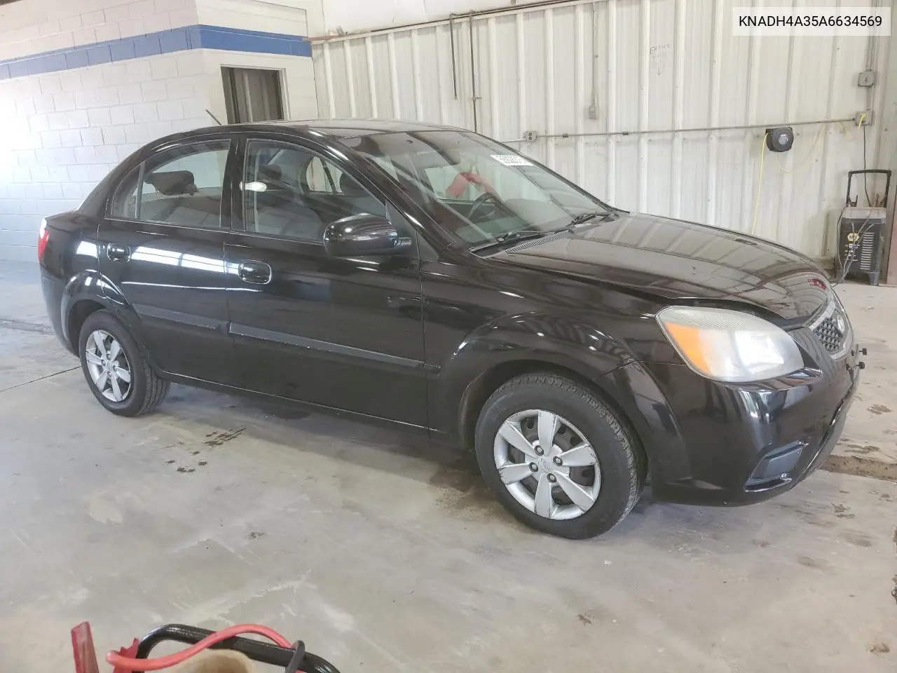 2010 Kia Rio Lx VIN: KNADH4A35A6634569 Lot: 55928315