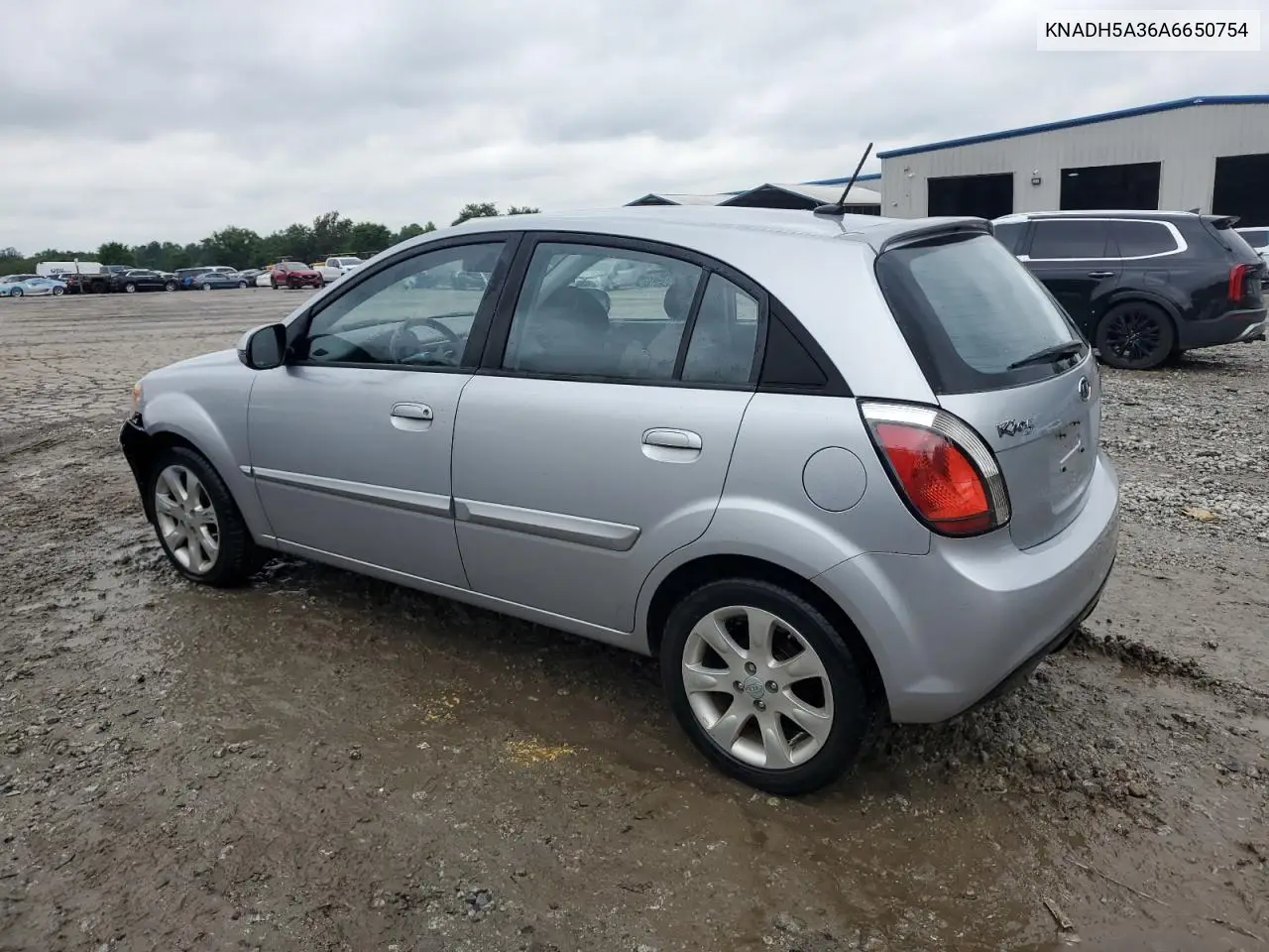 2010 Kia Rio Lx VIN: KNADH5A36A6650754 Lot: 55954925