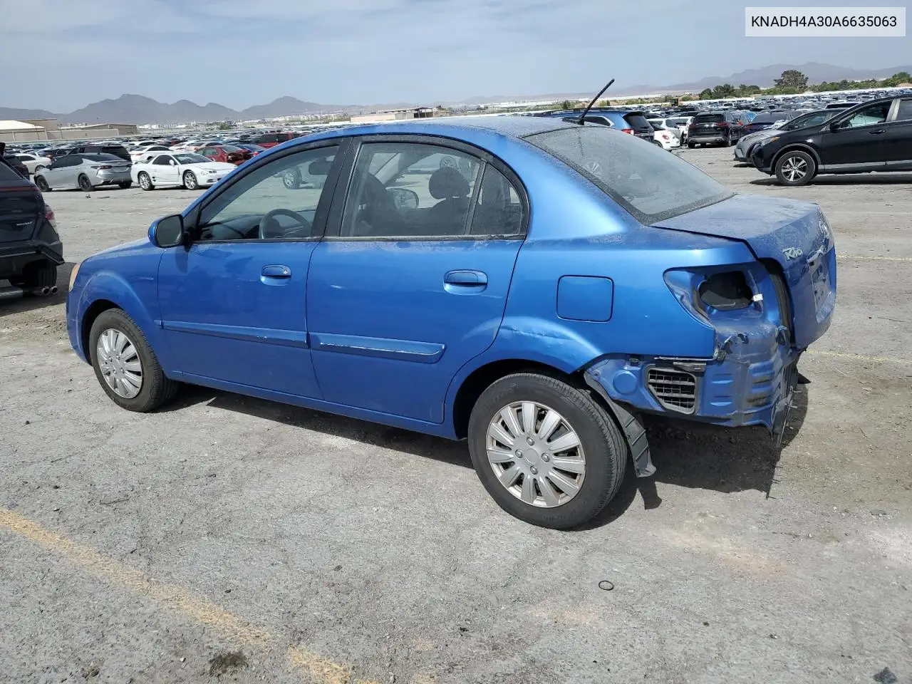 2010 Kia Rio Lx VIN: KNADH4A30A6635063 Lot: 56174835
