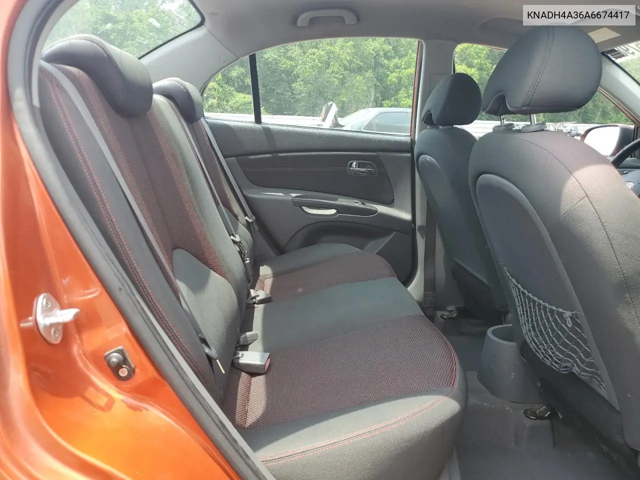 2010 Kia Rio Lx VIN: KNADH4A36A6674417 Lot: 59957985