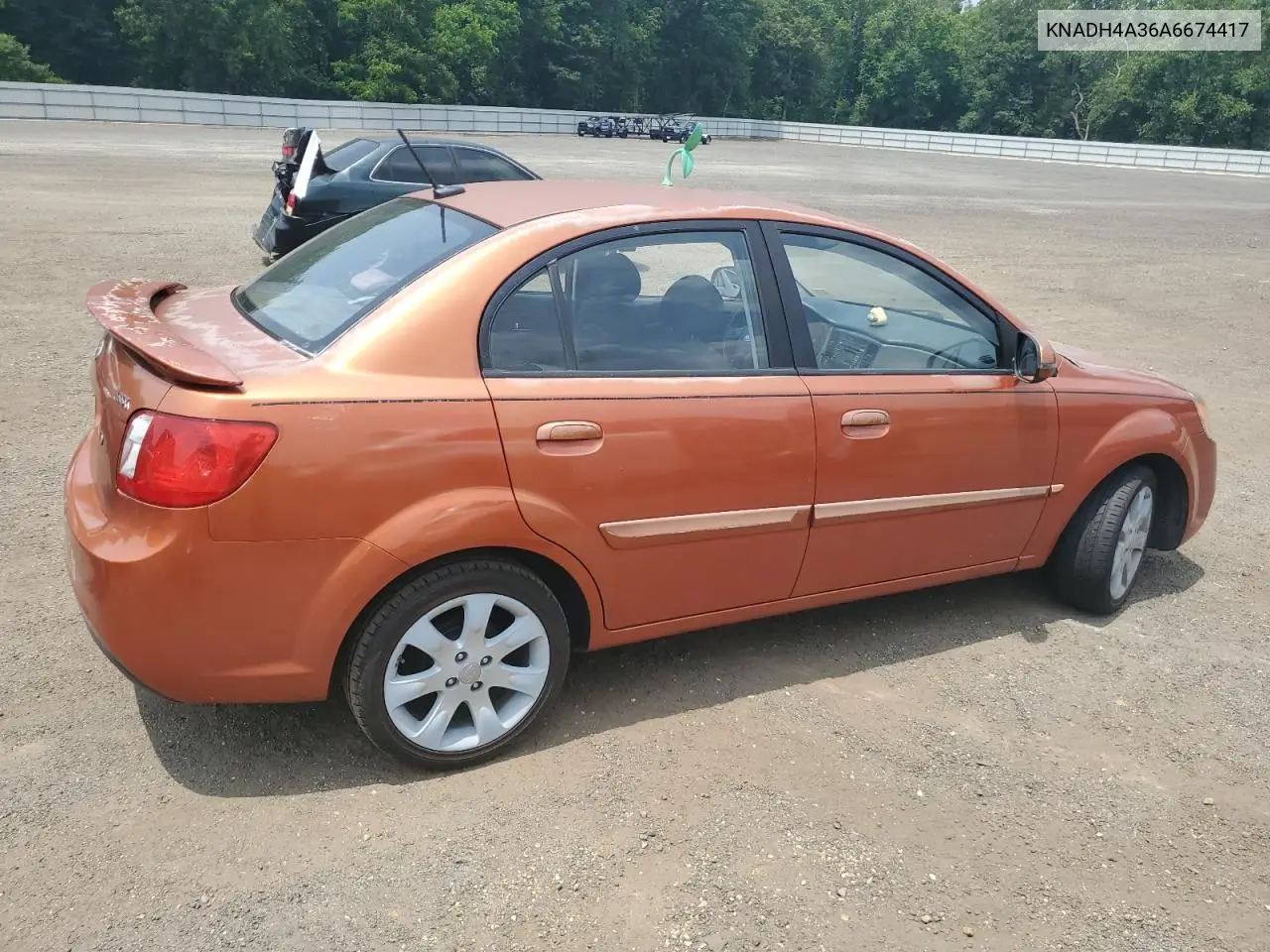 2010 Kia Rio Lx VIN: KNADH4A36A6674417 Lot: 59957985