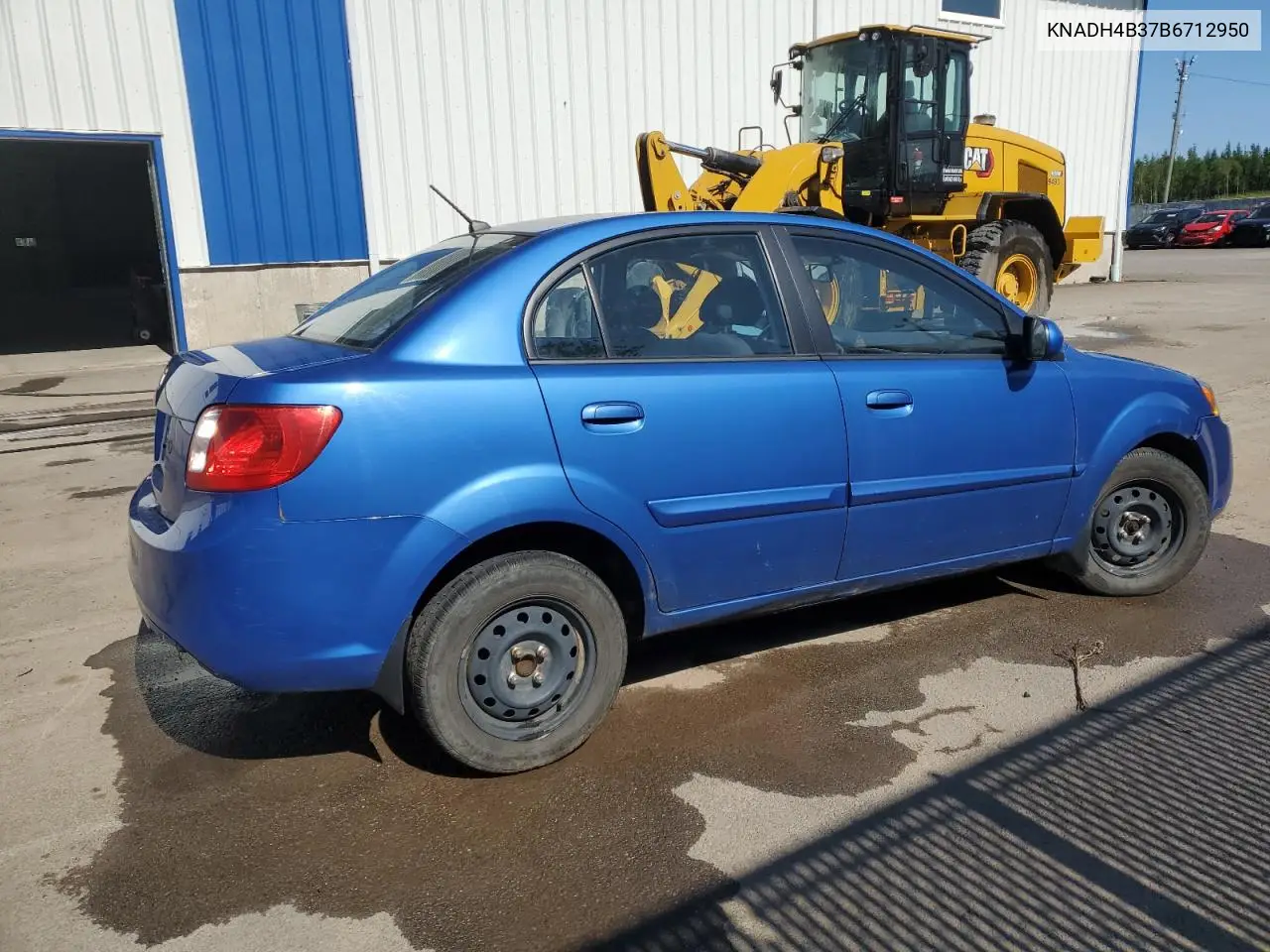 2011 Kia Rio Base VIN: KNADH4B37B6712950 Lot: 62909065
