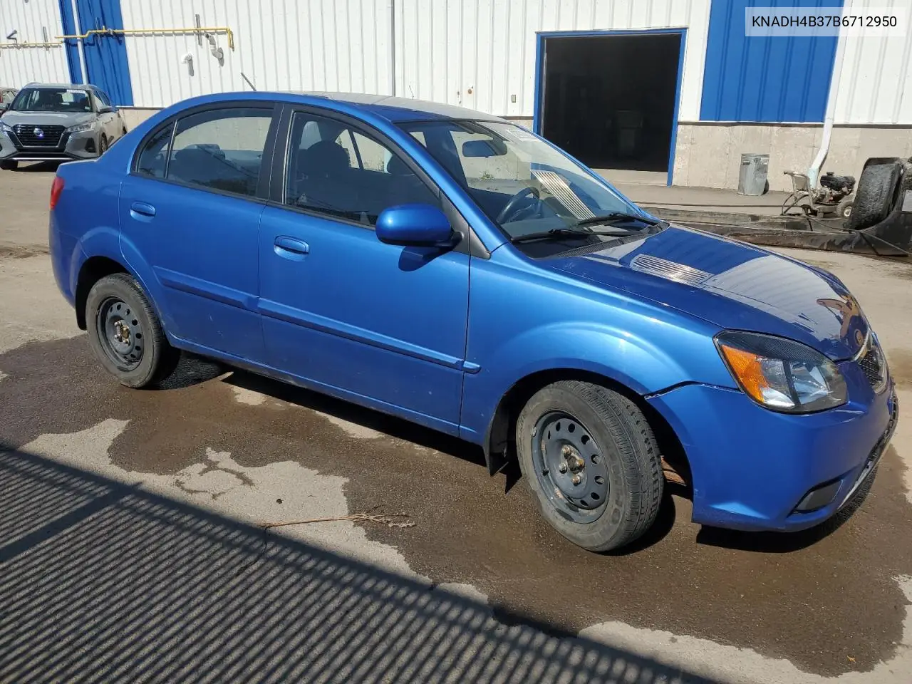 2011 Kia Rio Base VIN: KNADH4B37B6712950 Lot: 62909065