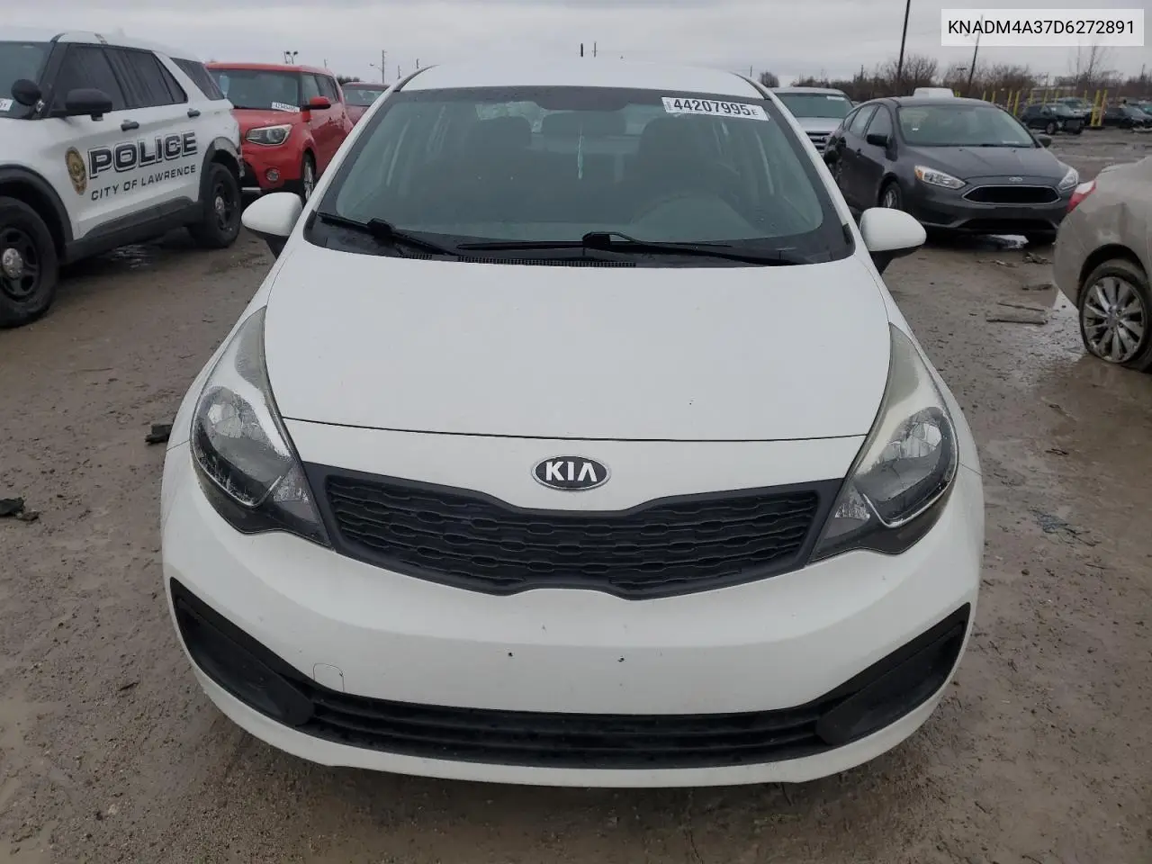 2013 Kia Rio Lx VIN: KNADM4A37D6272891 Lot: 44207995