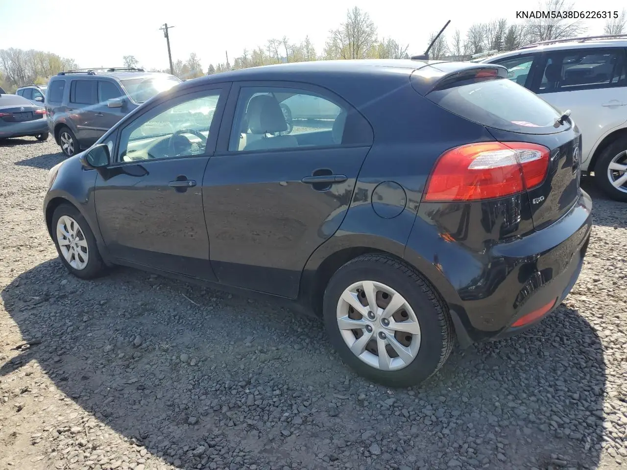 2013 Kia Rio Lx VIN: KNADM5A38D6226315 Lot: 52042975