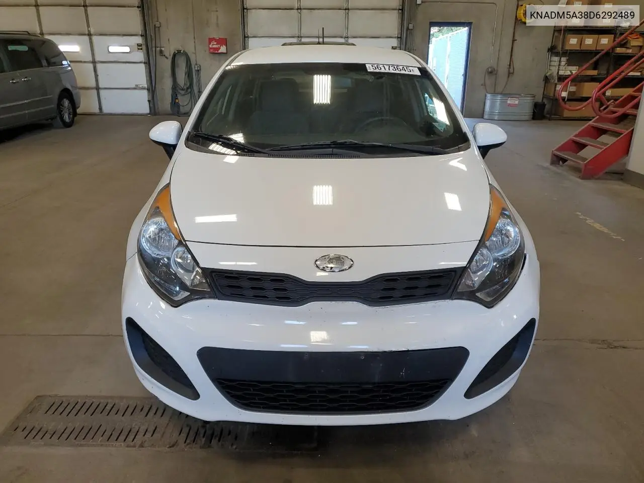 2013 Kia Rio Lx VIN: KNADM5A38D6292489 Lot: 56173645