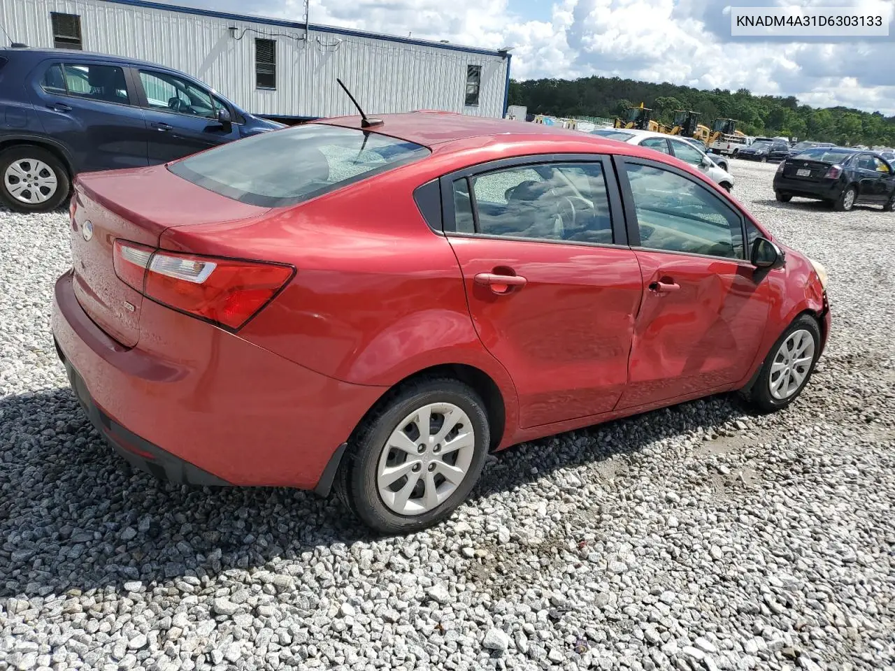 2013 Kia Rio Lx VIN: KNADM4A31D6303133 Lot: 56330685
