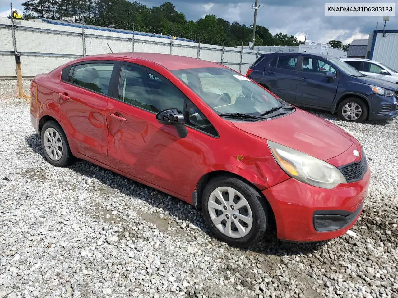 2013 Kia Rio Lx VIN: KNADM4A31D6303133 Lot: 56330685