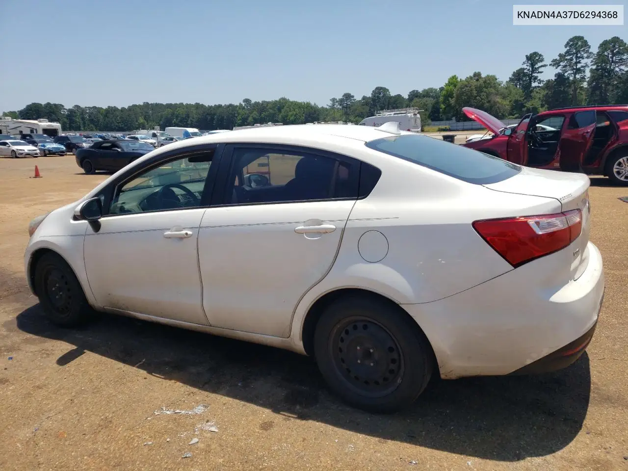 2013 Kia Rio Ex VIN: KNADN4A37D6294368 Lot: 56981375
