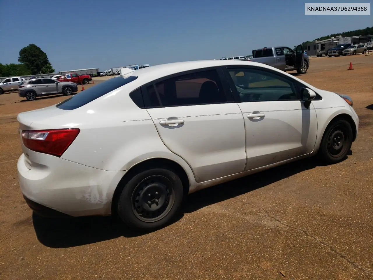 2013 Kia Rio Ex VIN: KNADN4A37D6294368 Lot: 56981375