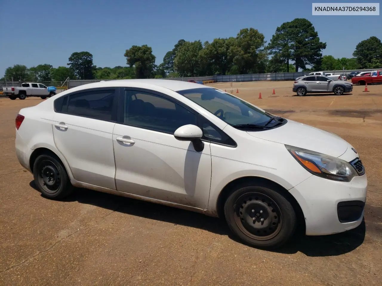 2013 Kia Rio Ex VIN: KNADN4A37D6294368 Lot: 56981375