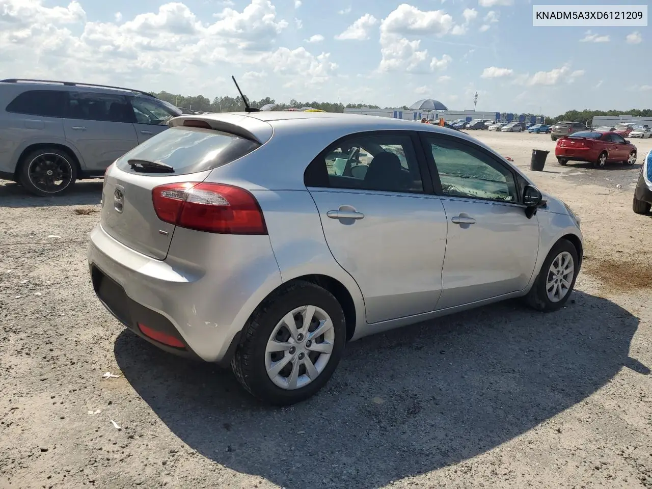 2013 Kia Rio Lx VIN: KNADM5A3XD6121209 Lot: 57662955