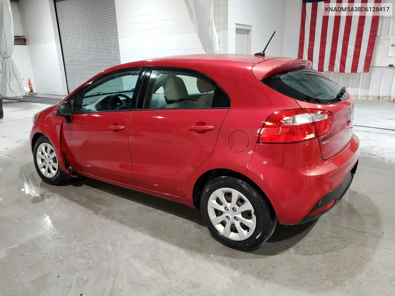 2013 Kia Rio Lx VIN: KNADM5A38D6128417 Lot: 60529385