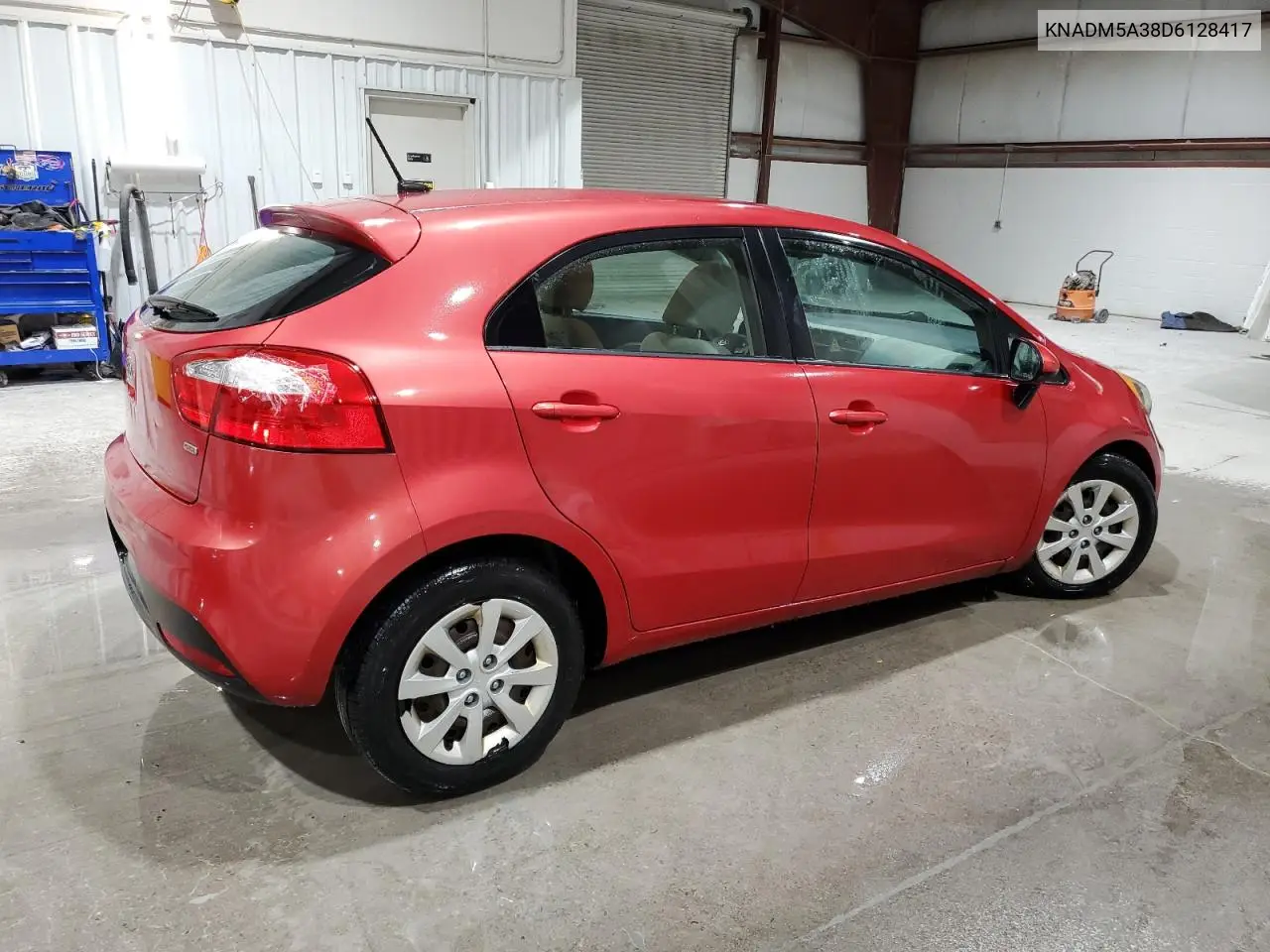 2013 Kia Rio Lx VIN: KNADM5A38D6128417 Lot: 60529385