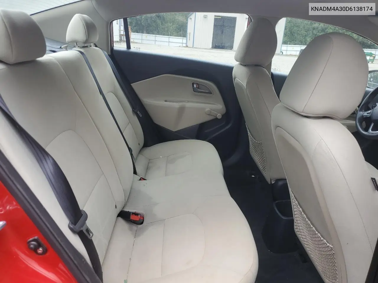 2013 Kia Rio Lx VIN: KNADM4A30D6138174 Lot: 61878335