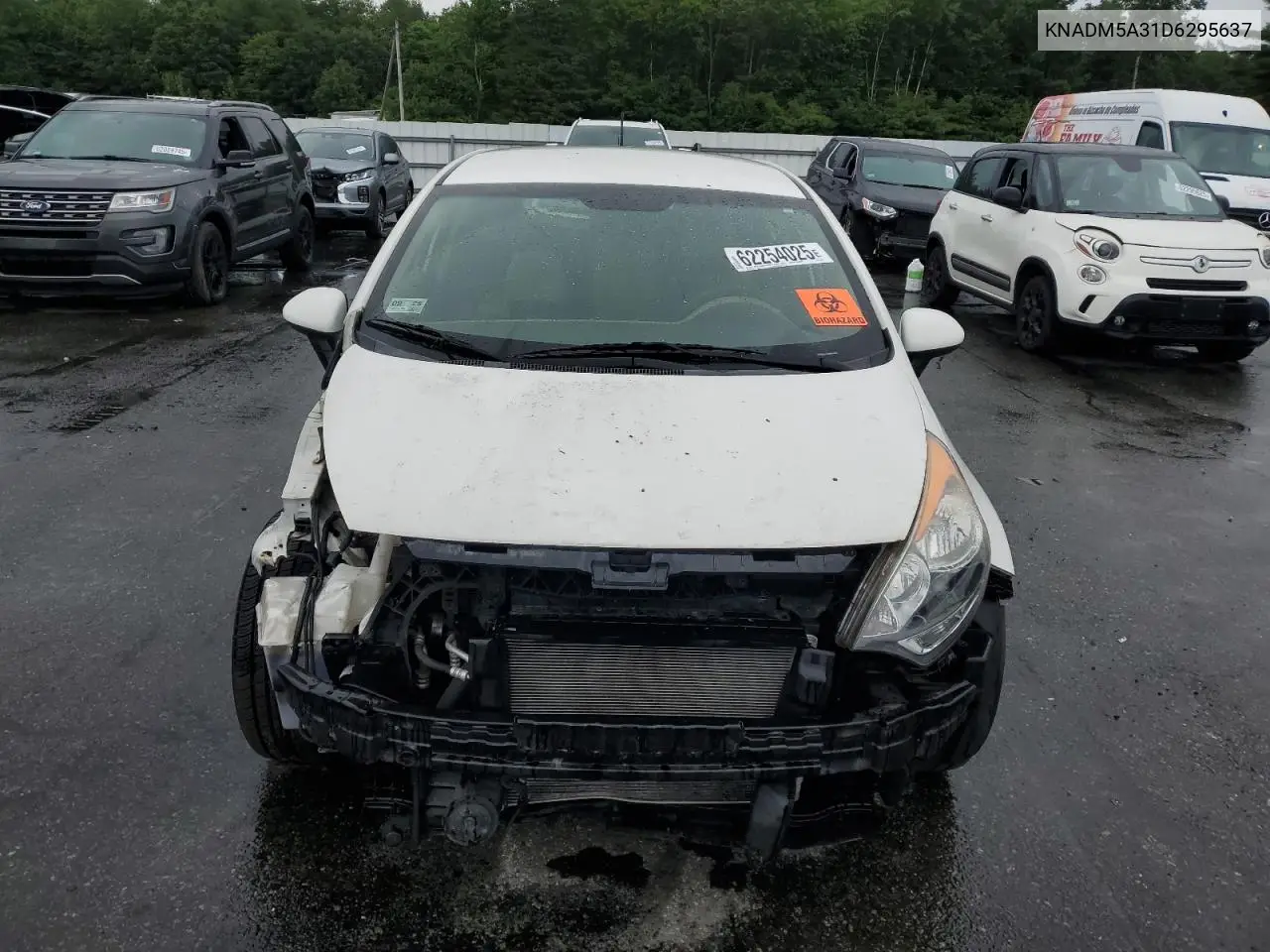 2013 Kia Rio Lx VIN: KNADM5A31D6295637 Lot: 62254025