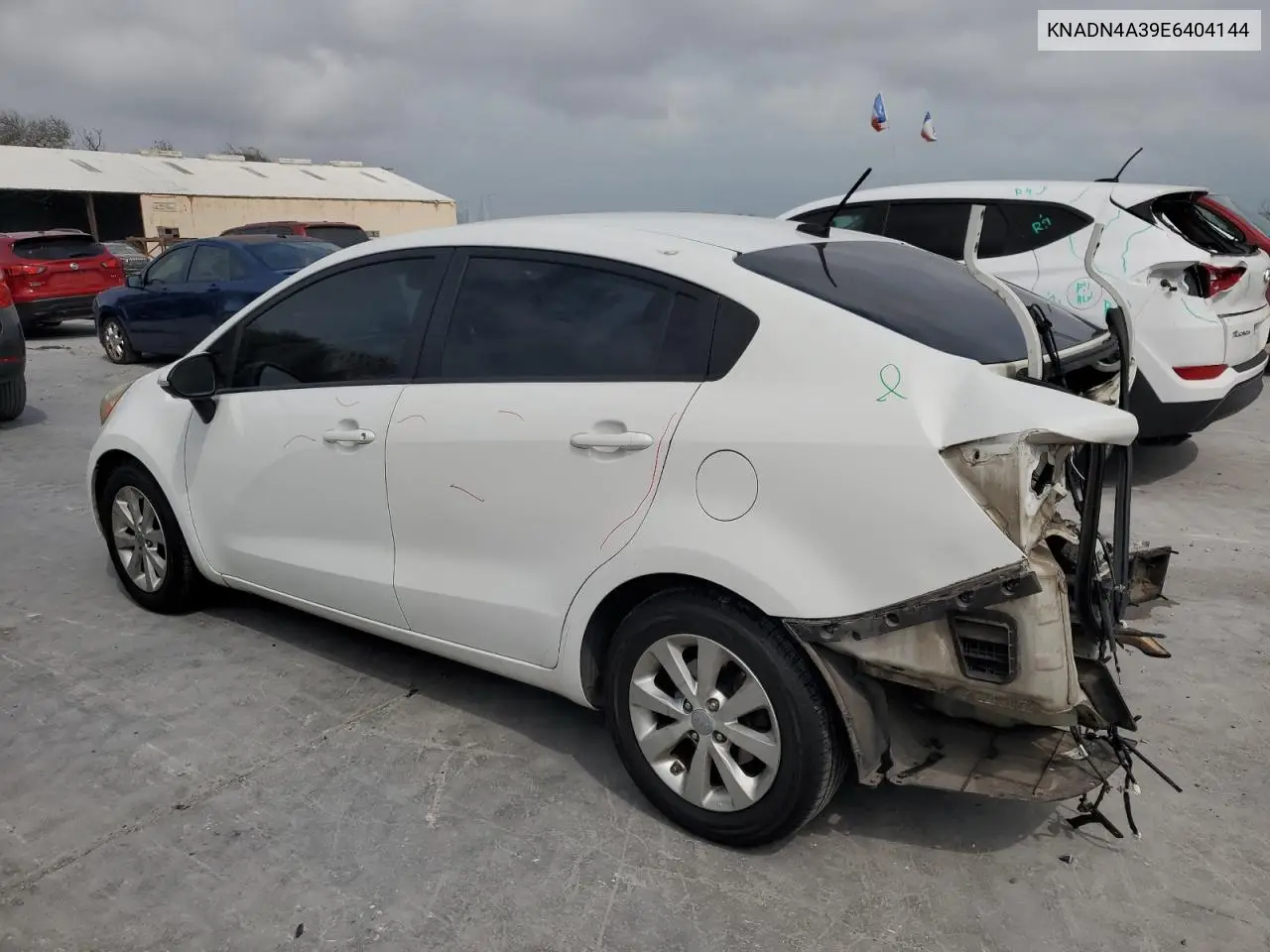 2014 Kia Rio Ex VIN: KNADN4A39E6404144 Lot: 47756925