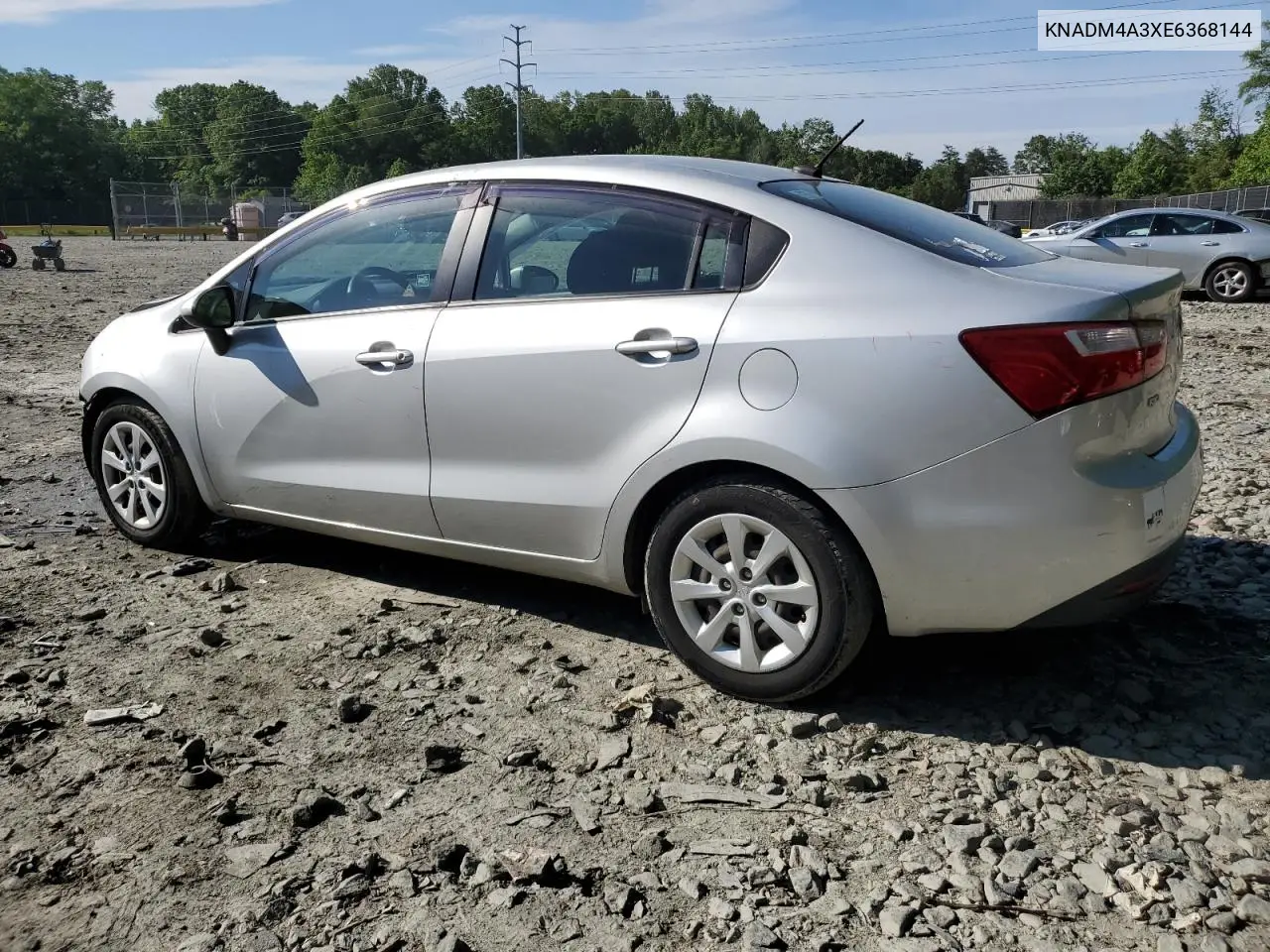 2014 Kia Rio Lx VIN: KNADM4A3XE6368144 Lot: 56413335