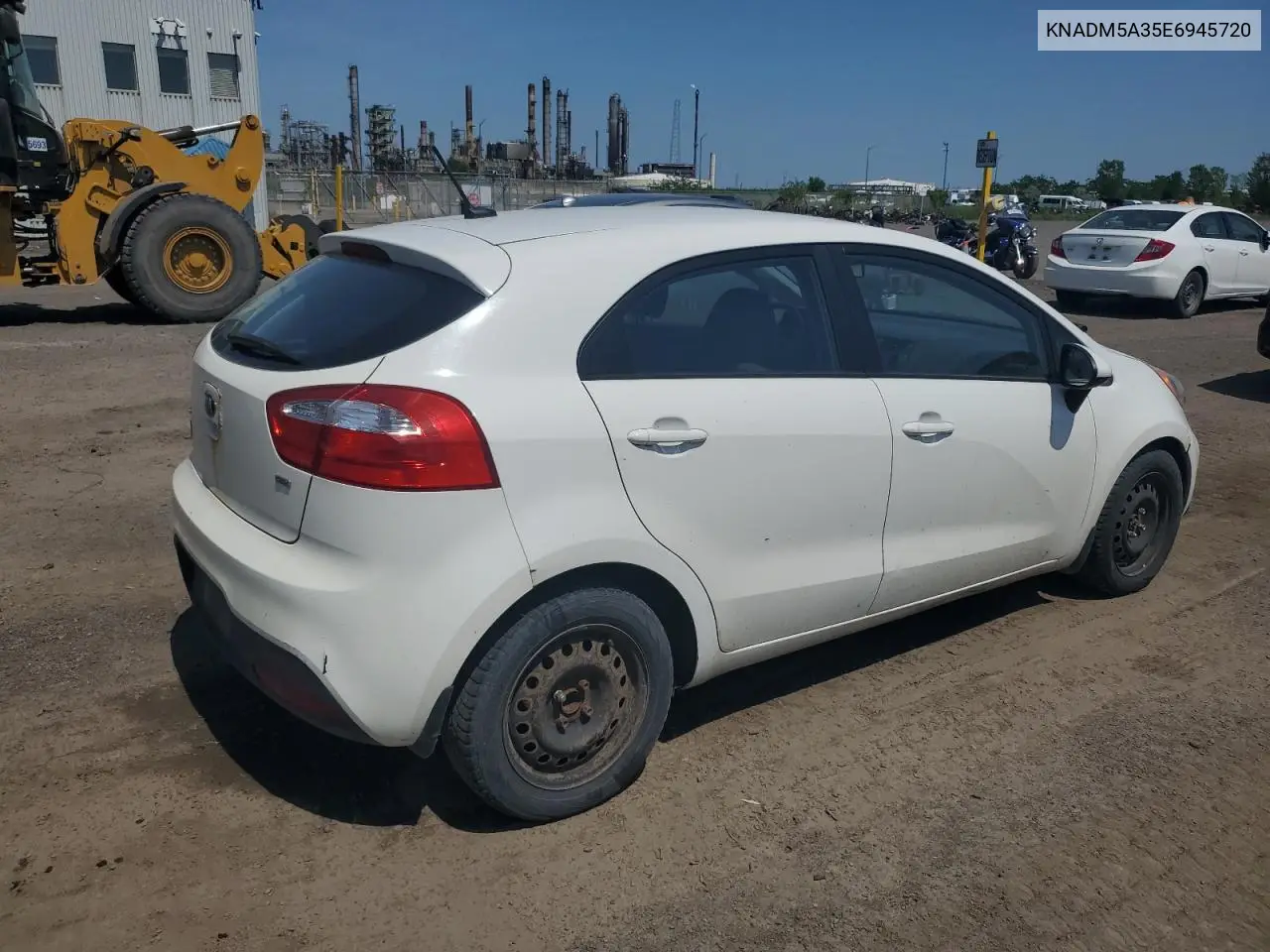 2014 Kia Rio Lx VIN: KNADM5A35E6945720 Lot: 62648235