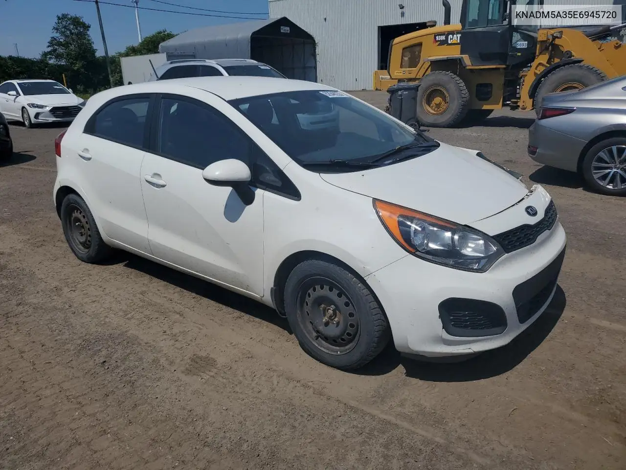 2014 Kia Rio Lx VIN: KNADM5A35E6945720 Lot: 62648235