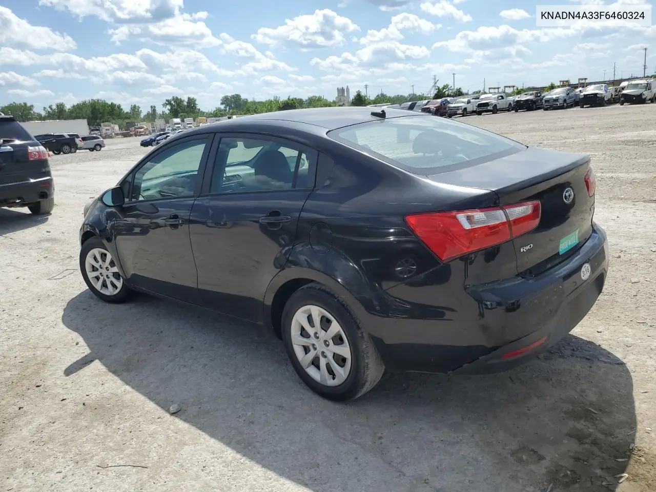 2015 Kia Rio Ex VIN: KNADN4A33F6460324 Lot: 57027635
