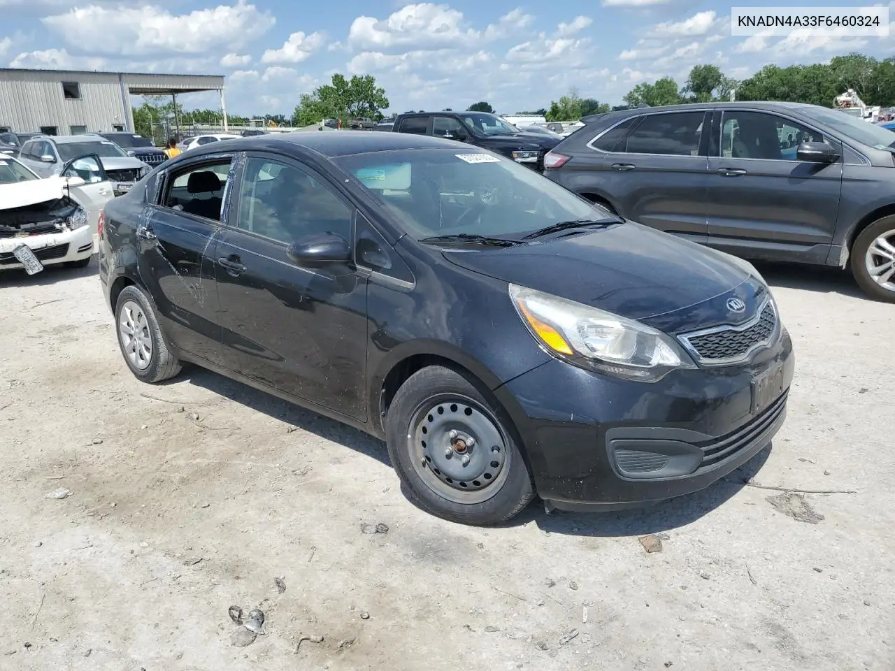 2015 Kia Rio Ex VIN: KNADN4A33F6460324 Lot: 57027635