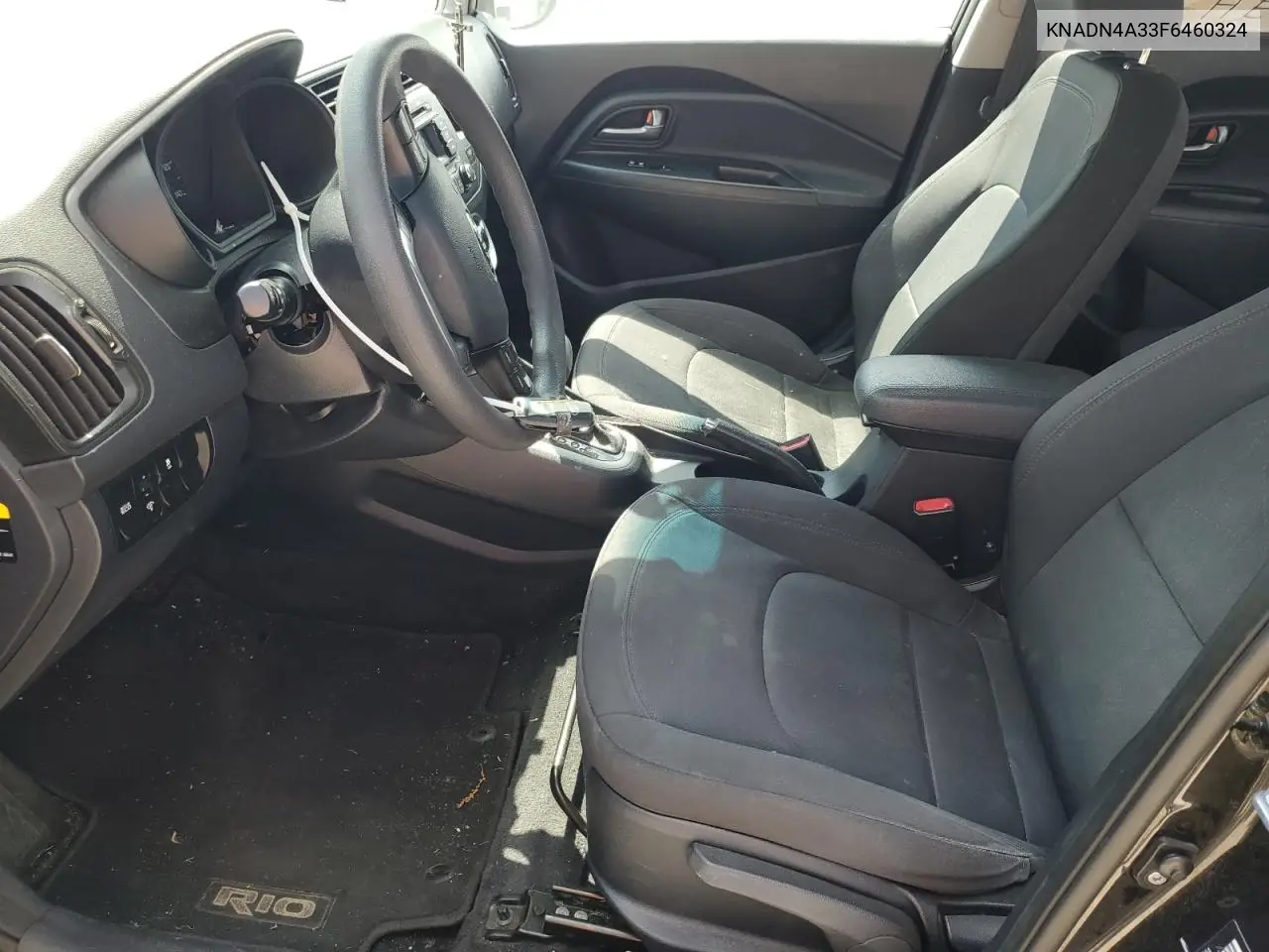 2015 Kia Rio Ex VIN: KNADN4A33F6460324 Lot: 57027635