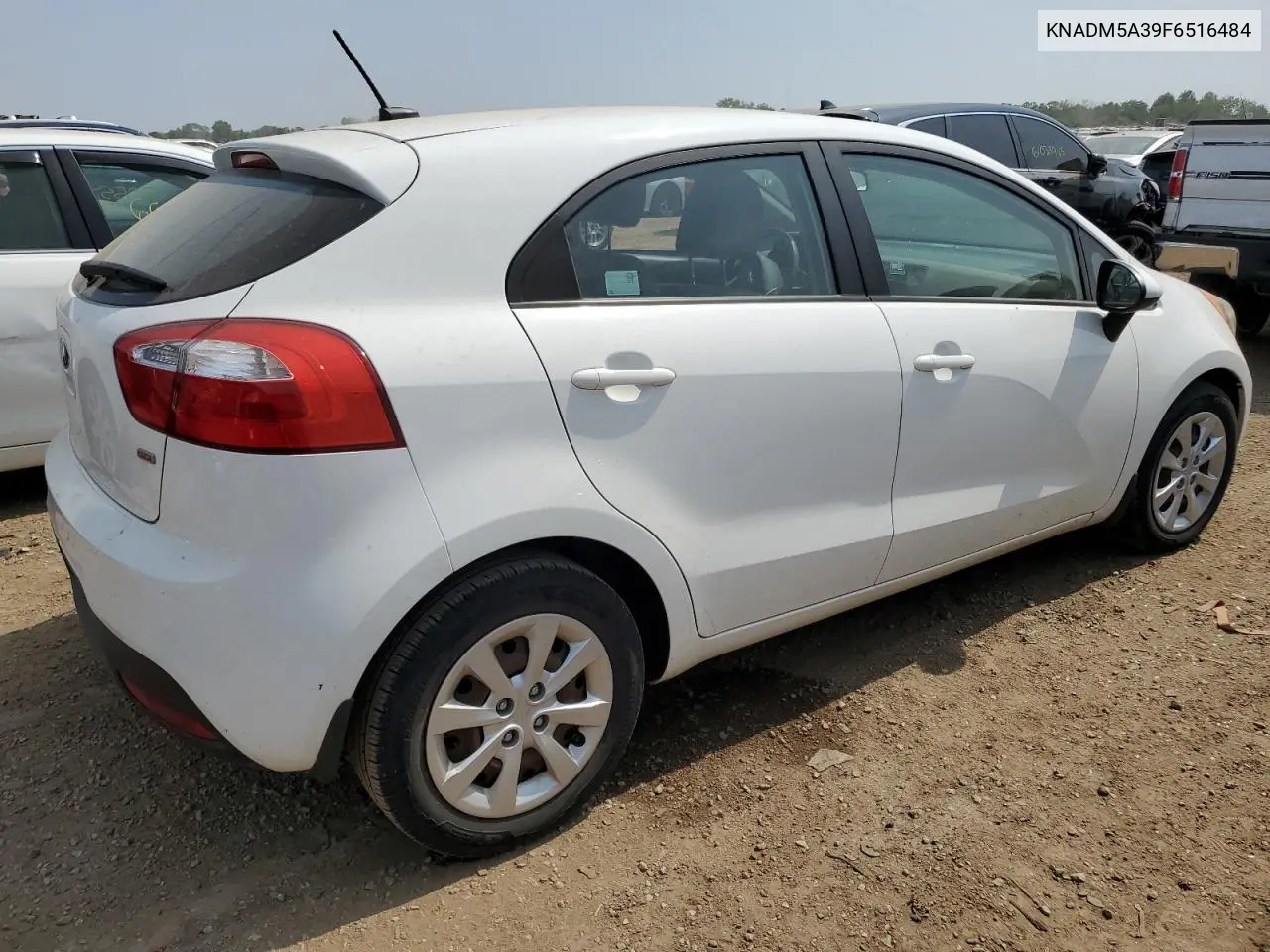 2015 Kia Rio Lx VIN: KNADM5A39F6516484 Lot: 61091035